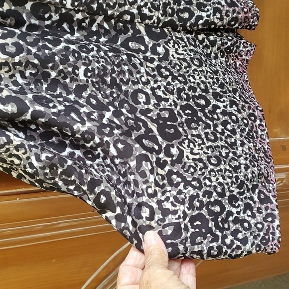 BCBG Generation romper, animal print. Size small.  Polyester.  Washable. - Picture 2 of 13